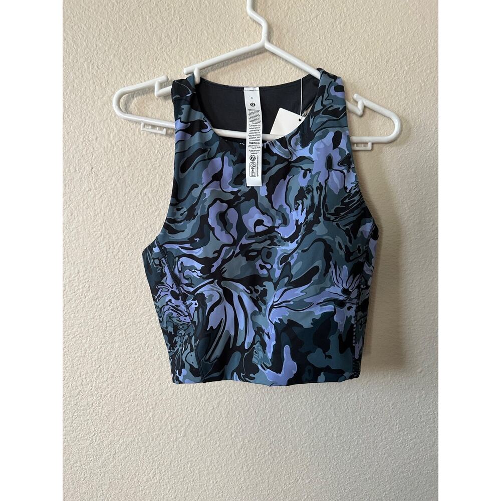 Lululemon swift speed cropped tank size 6/ NWT 1137